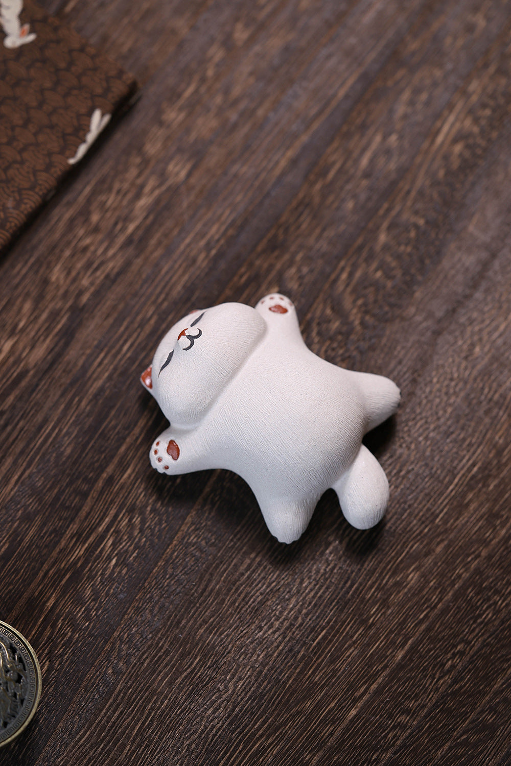 慵懒猫 — 宜兴紫砂茶宠