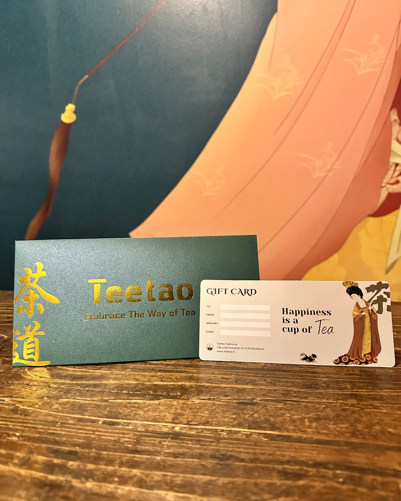 Teetao 实体礼品卡