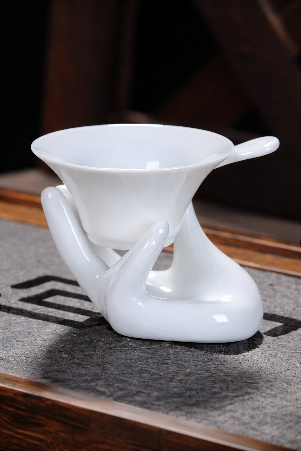 佛手陶瓷茶滤