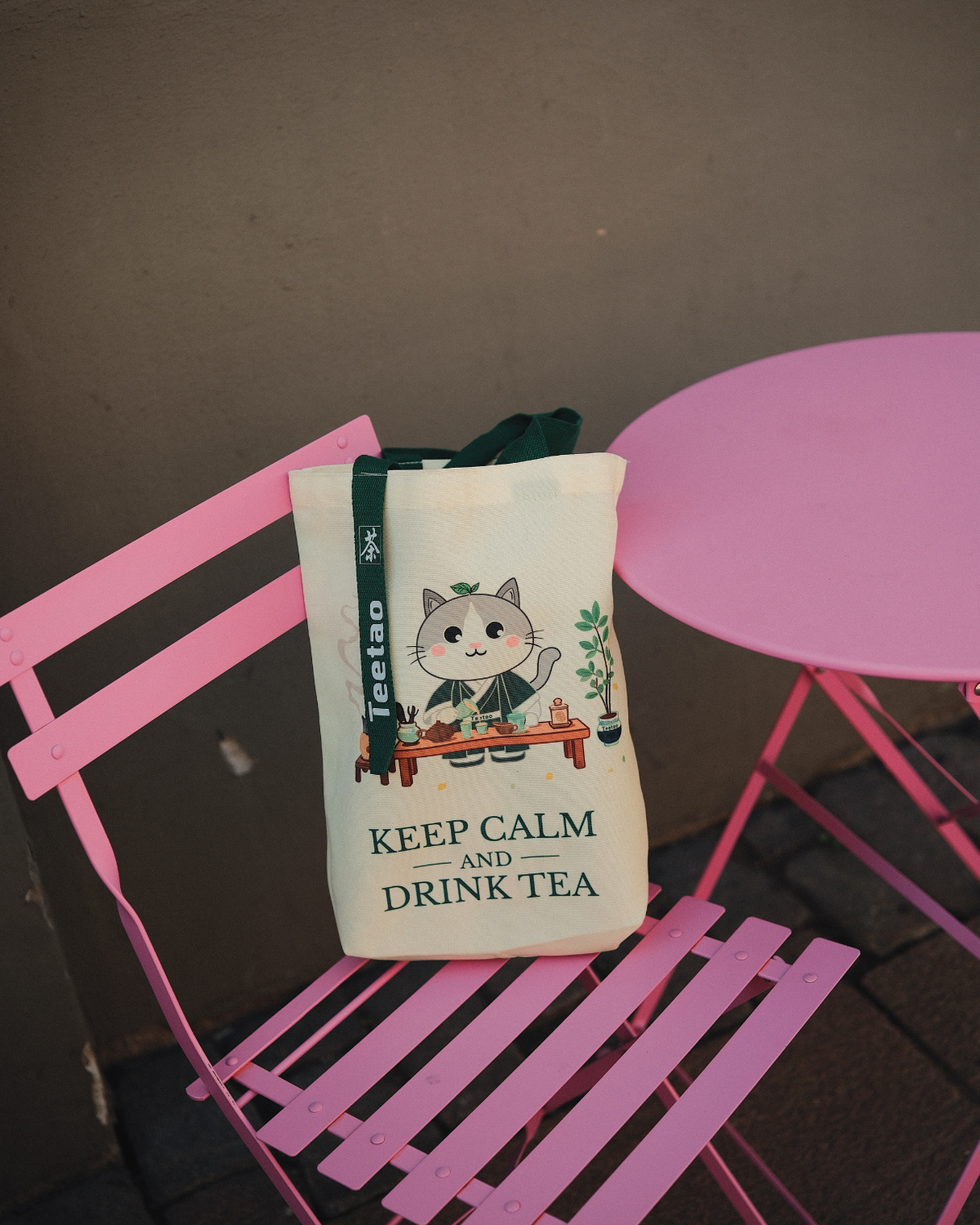 Teetao 茶猫帆布袋